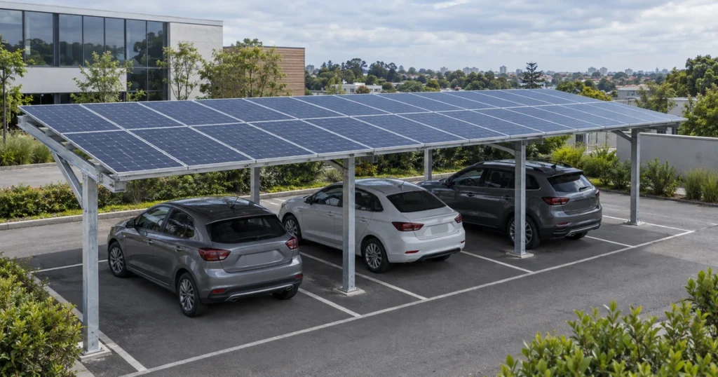 estacionamento solar
